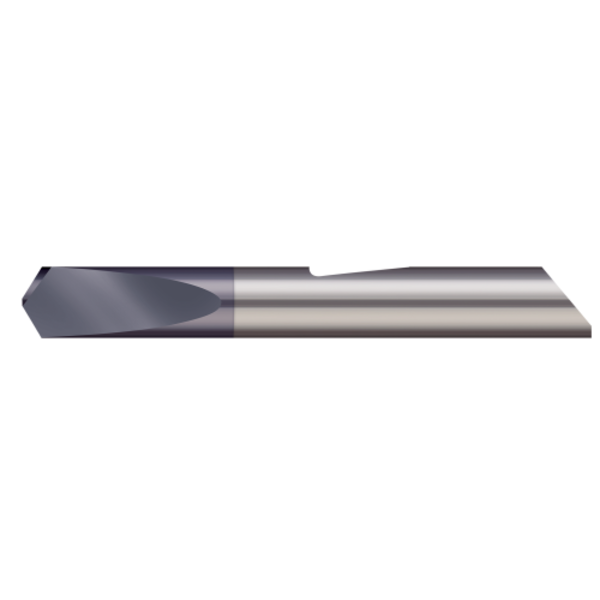 Micro 100 Quick Change, Holemaking Tools, Spade Drill, 0.0625" (1/16) Drill dia, Shank Dia.: 3/16" QSD-062X